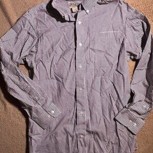 Duluth Trading Co‎ Med Brown Flannel Slim Fit Plaid Button Down Long Sleeve (L)